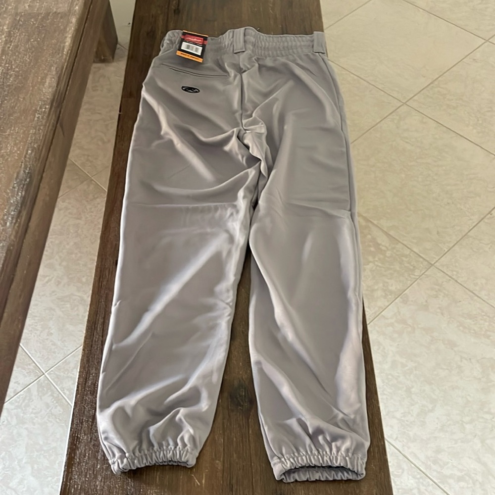 NWT Rawlings Men’s baseball pants grey